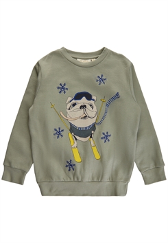 Soft Gallery Baptiste Snowdog Sweatshirt X-mas – Seegras